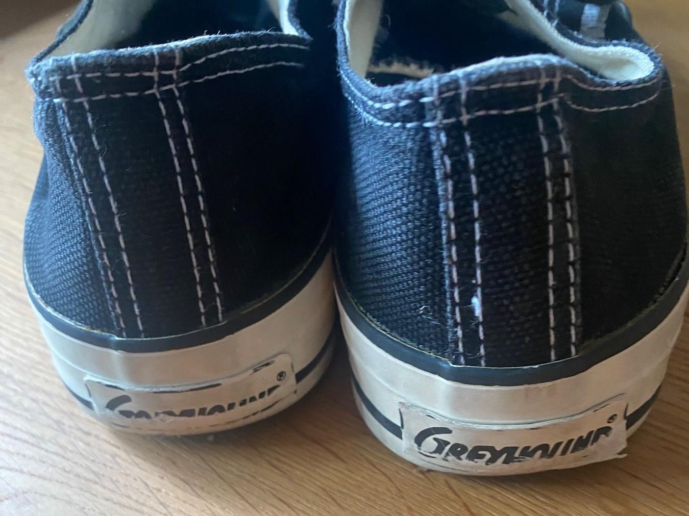 Herrenschuhe: Baskets Greyhound schwarz-weiss / blanc-noir. Taille 37 – Gebraucht aus Gümligen von Xochitl 5