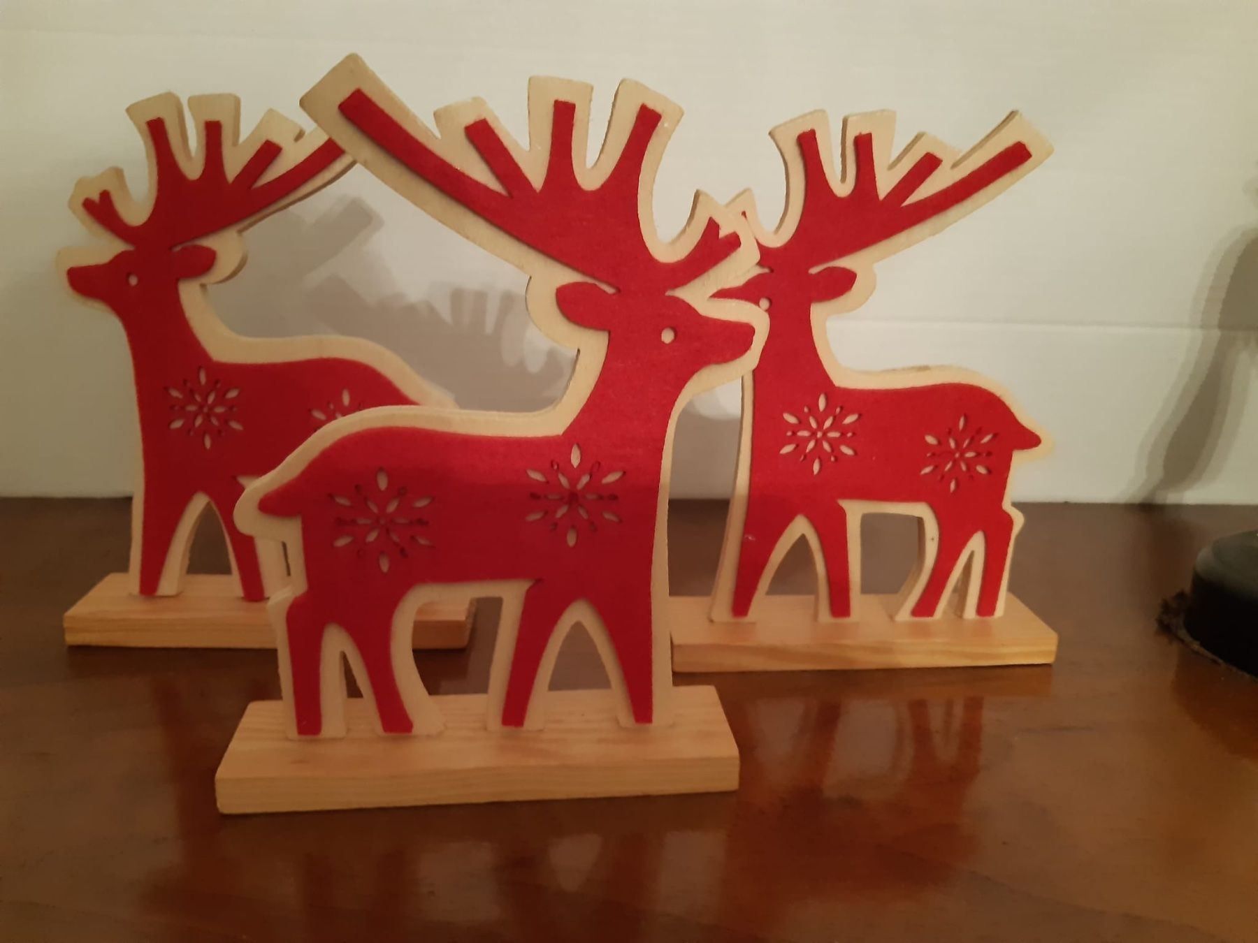 Tutte le decorazioni: 3 Elche Weihnachtsdekoration – Nuovo (secondo la descrizione) da Luzern venduto da Sontru 1