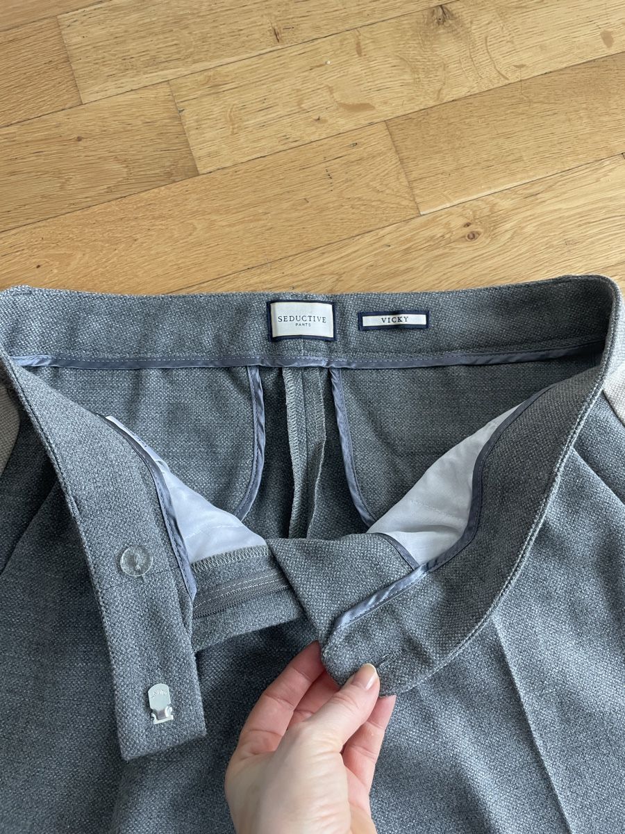 Hosen: SEDUCTIVE Pants size 36 VICKY Stripe – Neu (gemäss Beschreibung) aus Zug von dim_np7l 2