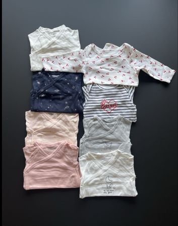 8 Wickelbodys Newborn 3 Monate 60cm - TOP Zustand