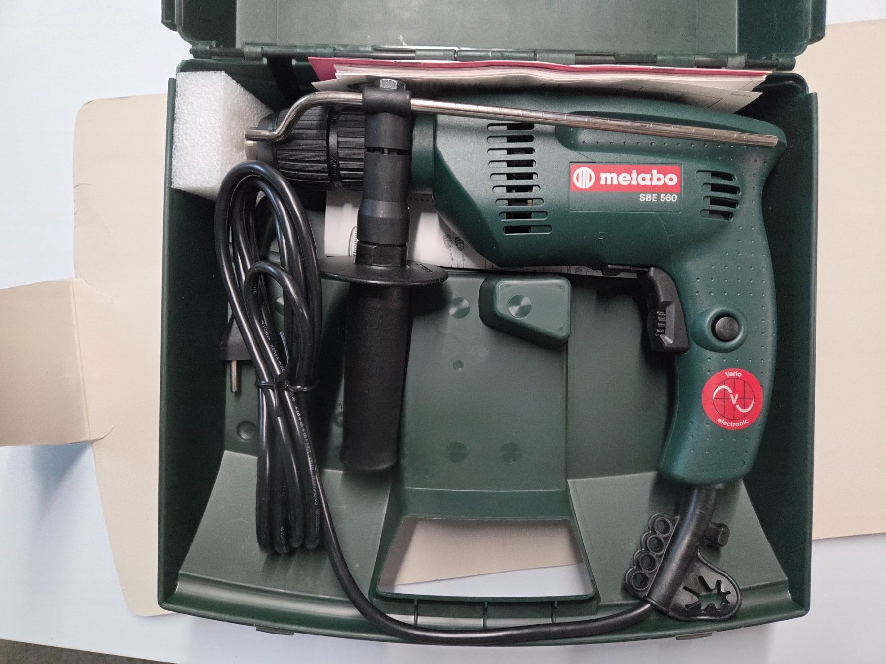 Metabo Trapani: Metabo SBE 560  bohrmaschine – Nuovo e nell'imballaggio originale da Beinwil (Freiamt) venduto da pawel84
