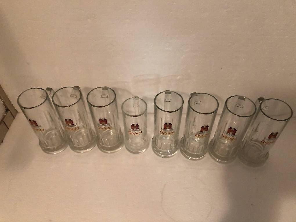 Feldschlösschen Bicchieri: 8 Bierhumpen Feldschlösschen – Usato da Bubendorf venduto da Mia111 1