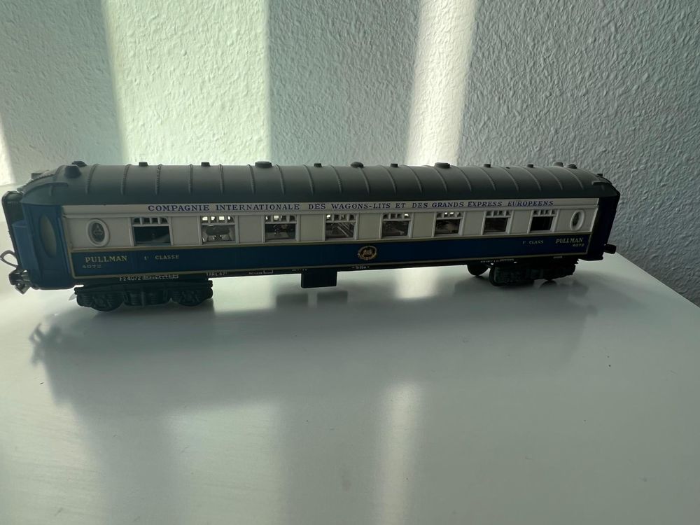 Wagon CIWL N°222 Pocher HO D'occasion - Pièce Rare Pour Restauration - Train Miniature