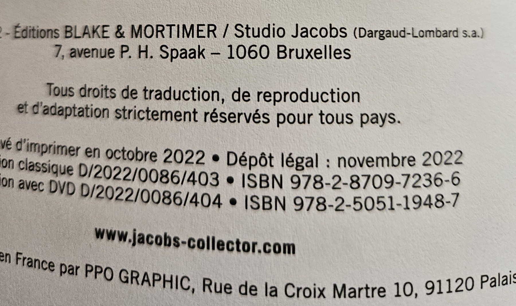 Comics: Blake et Mortimer N 29 E.O TBE-G.FORMAT Huit heures à Berlin – Gebraucht aus Prévonloup von bitume1975 1