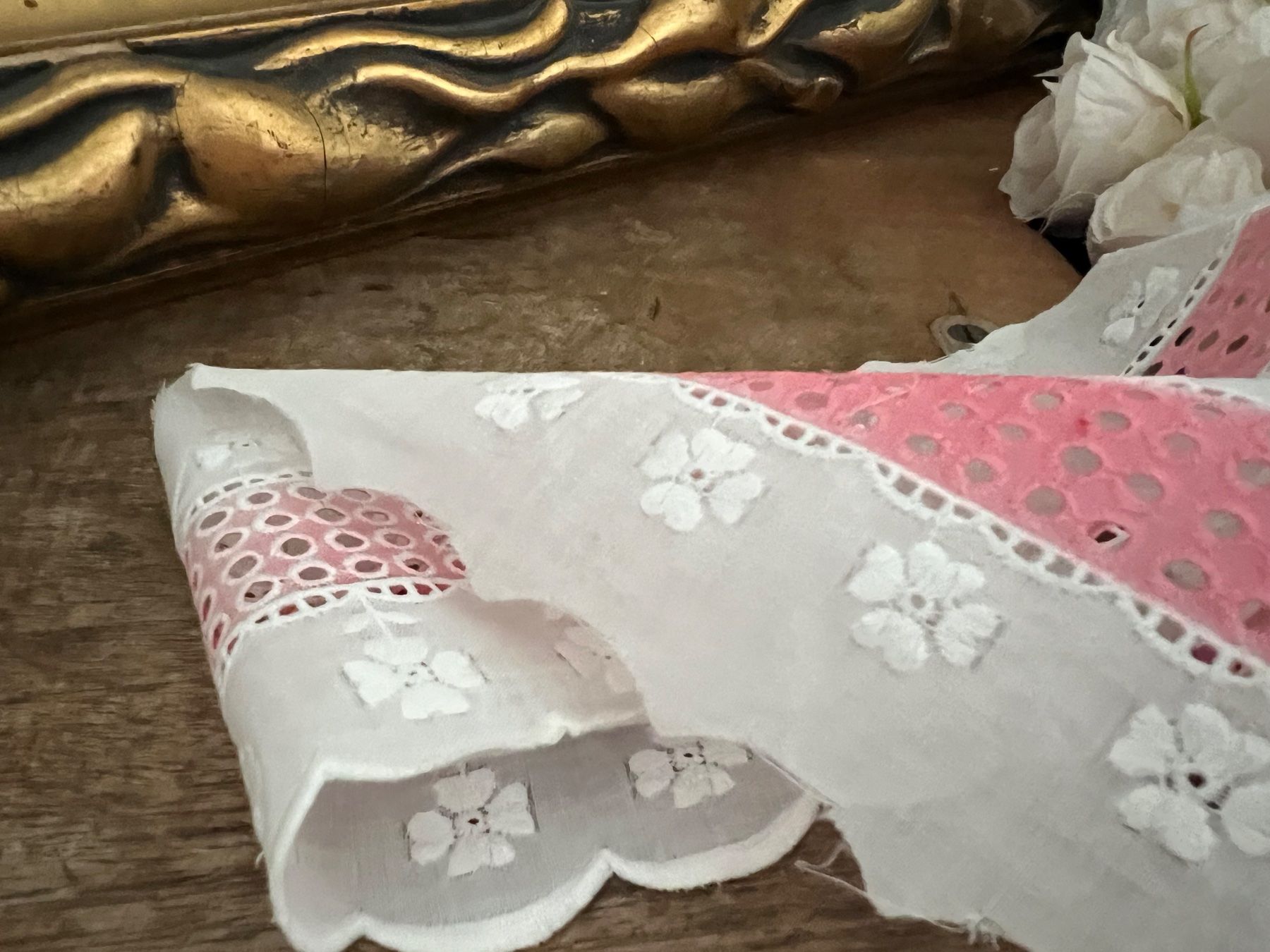 Tessuti: Alte St. Galler Spitzen - Shabby – Nuovo (secondo la descrizione) da Walzenhausen venduto da Cerna007 4