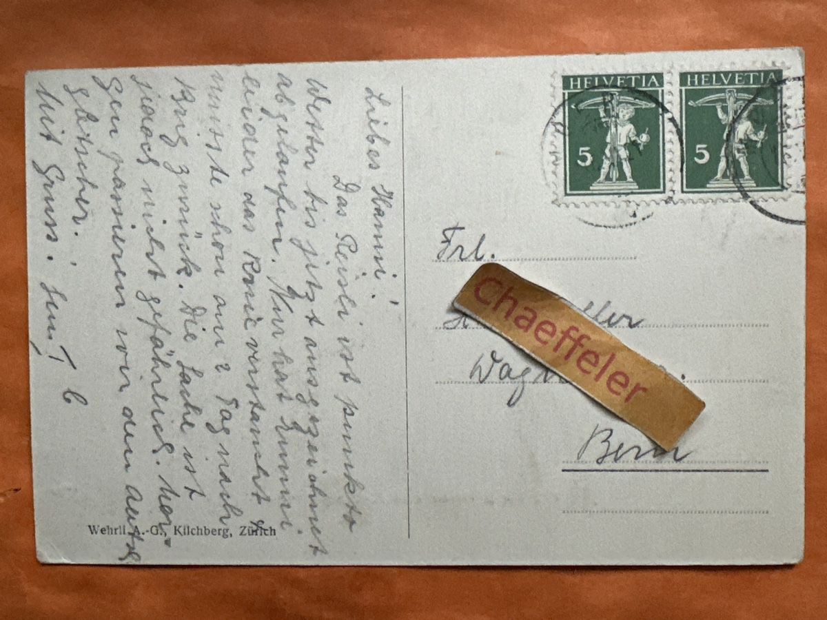 Cartes postales: Alte Ansichtskarte Märjelensee Aletschgletscher Schweiz – D'occasion à Zürich par Chaeffeler 1