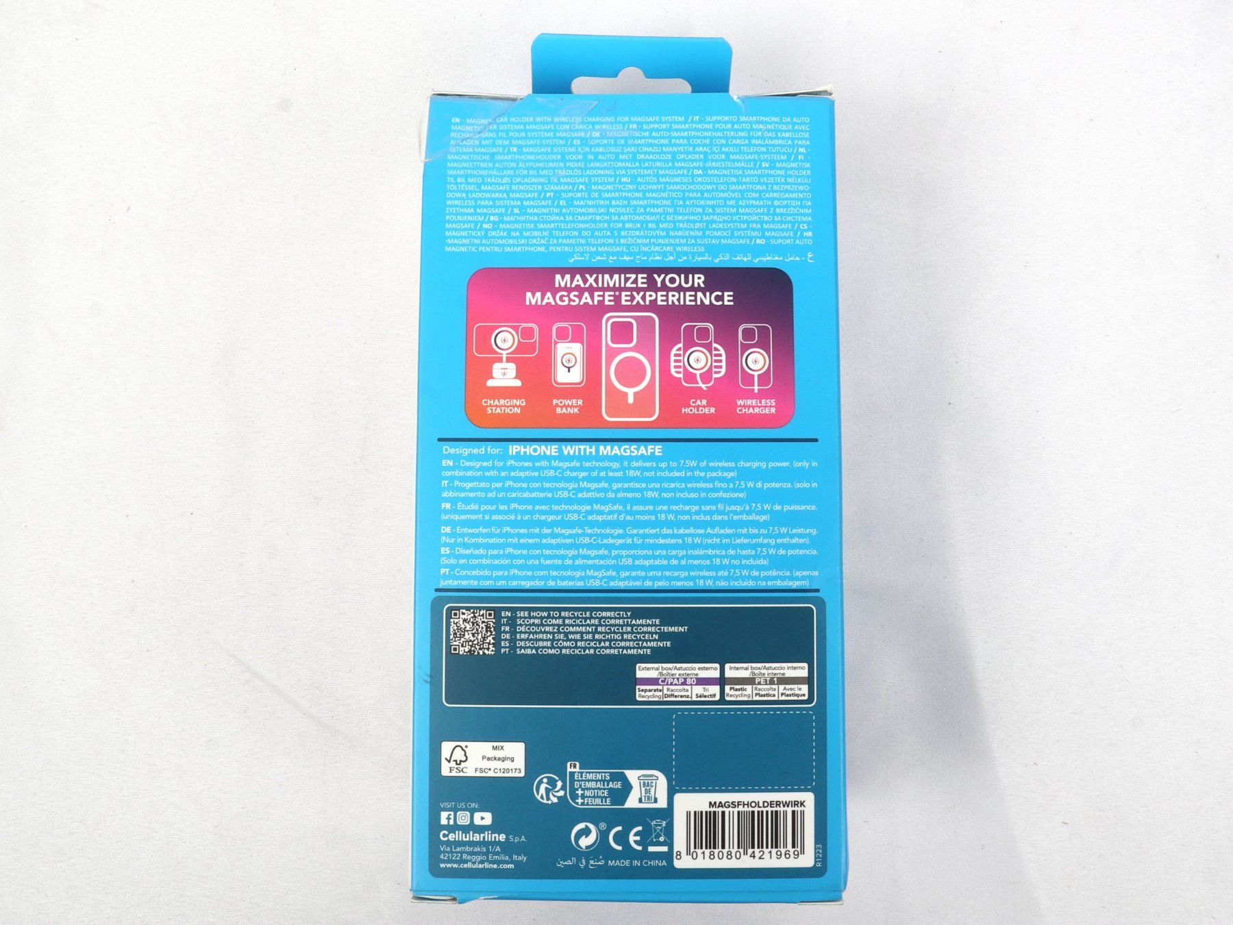 Staffe: CELLULARLINE Touch Air Mag für Iphone – Nuovo (secondo la descrizione) da Steinen venduto da Restwert_Steinen 6