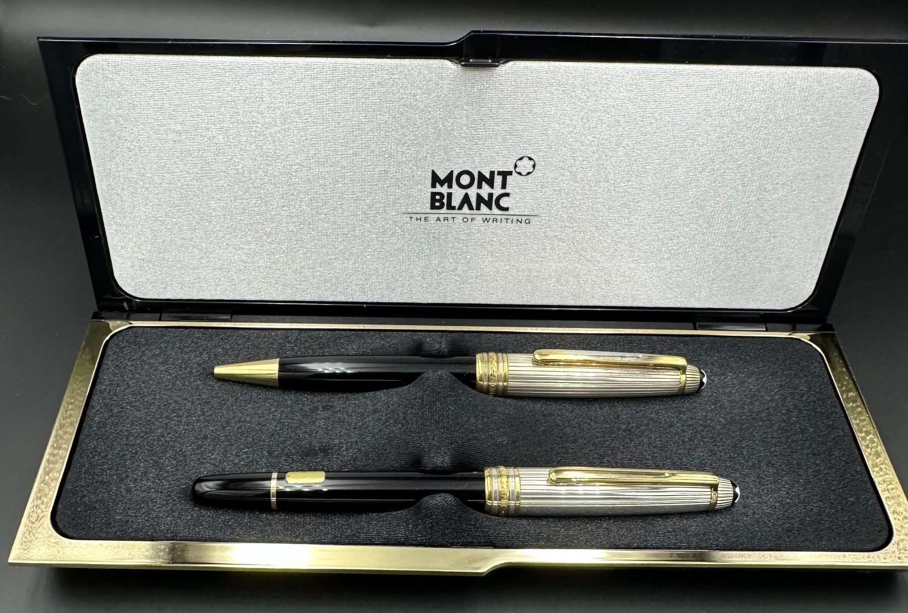 Montblanc Penna & Evidenziatori: Montblanc Meisterstück Solitaire Due Classique Set – Usato da Beringen venduto da Luxinu 7