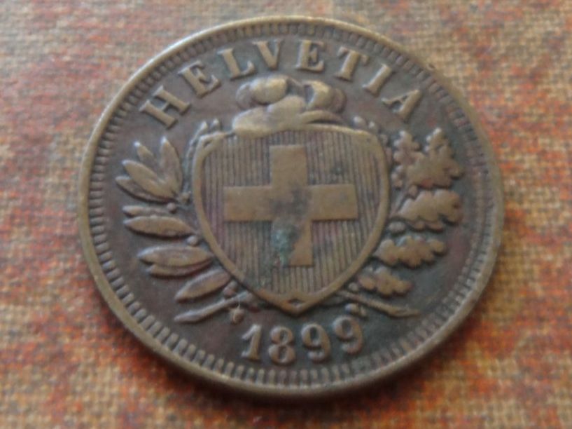 Tutti le monete: 2 Rp. 1899  (E) – Usato da Romanel-sur-Lausanne venduto da Swift13