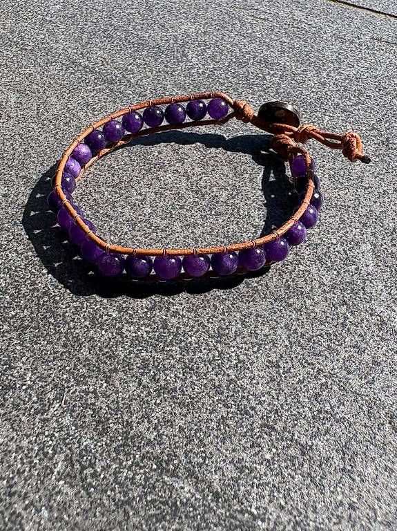 Bracciali & Braccialetti: Bracciale macrame con ametista  – Usato da Salorino venduto da Ann_db 1