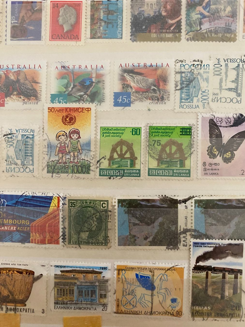 Tous les timbres: Briefmarken-Sammlung aus  Welt, – D'occasion à matten b. interlaken par jfran17 5
