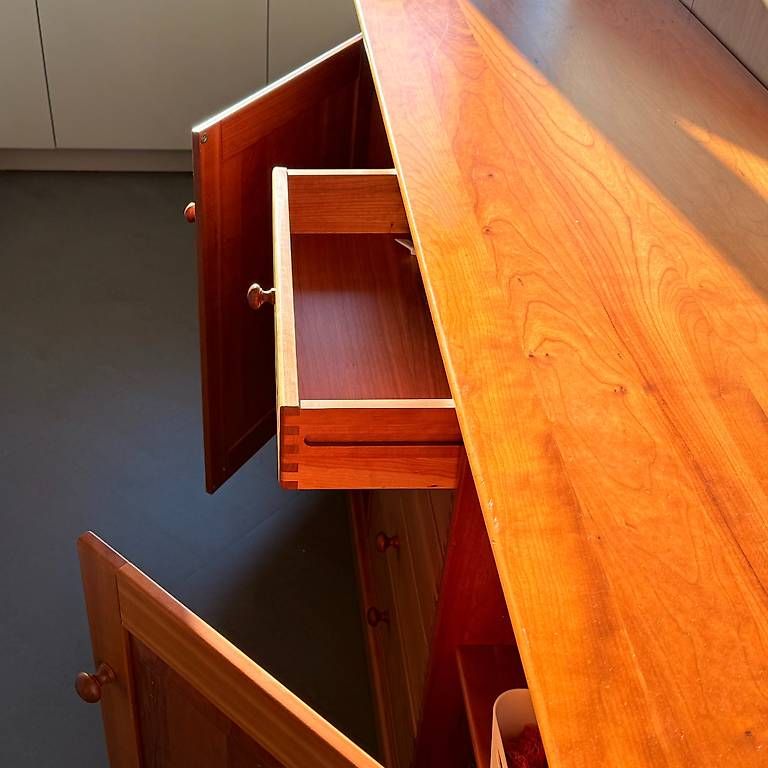 Cassettiere: Sideboard Form 75 Dänemark, Kirschbaum massiv – Usato da Zürich venduto da ecr_p9n5 4