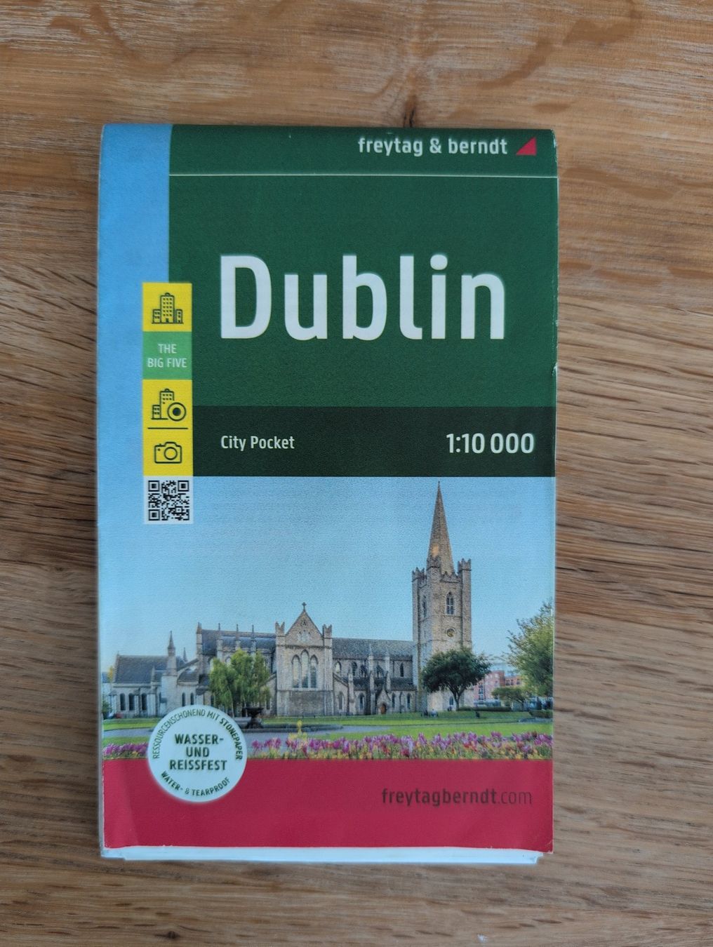 Cartine & Atlanti: Stadtkarte DUBLIN 1:10'000 – Usato da Lanzenhaeusern venduto da Schimpanse09