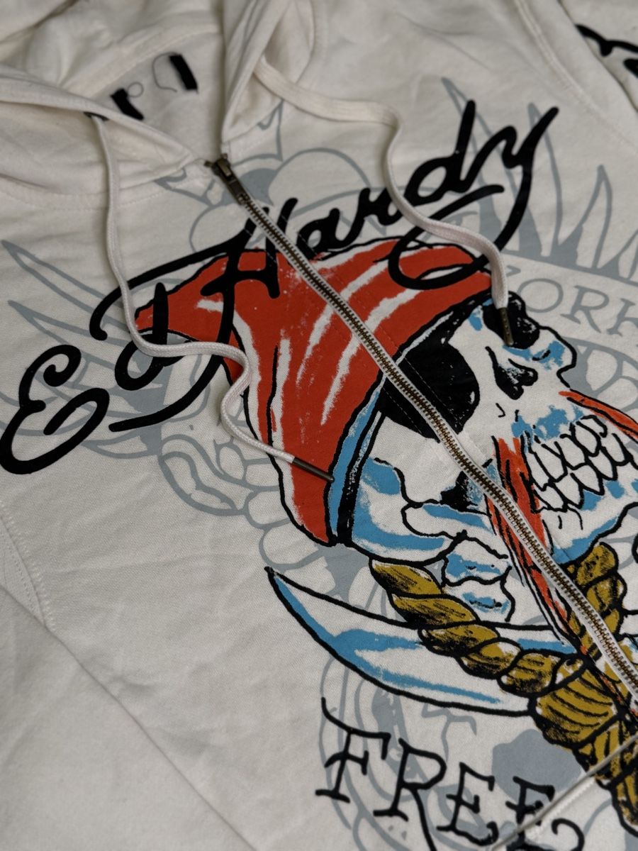Ed Hardy Maglioni & Felpe: ED HARDY ZIP-HOODIE XL – Usato da Luzern venduto da Fabri2000 2