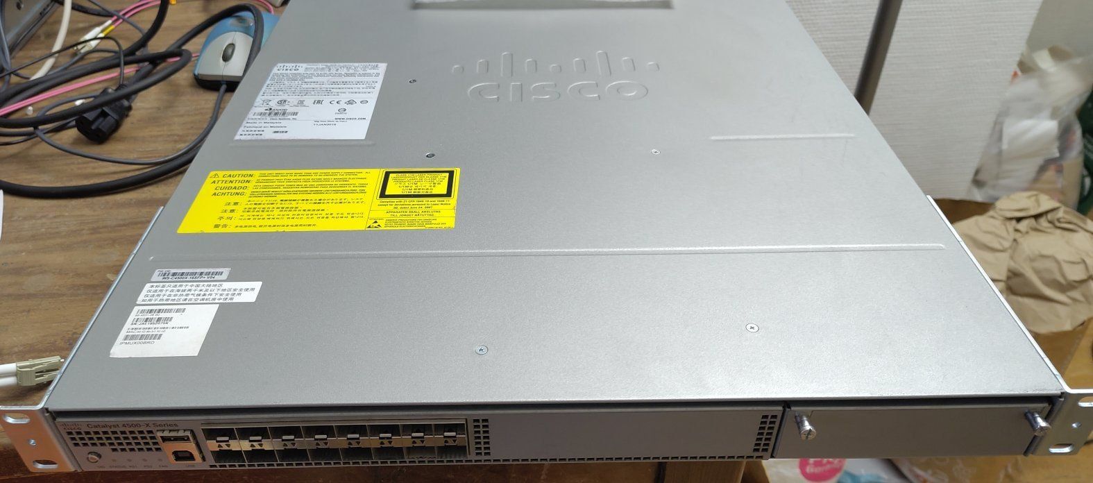 Cisco Hub & Switch: Cisco Catalyst 4500-X 10G Switch – Usato da Pringy venduto da LorenzSonny 1