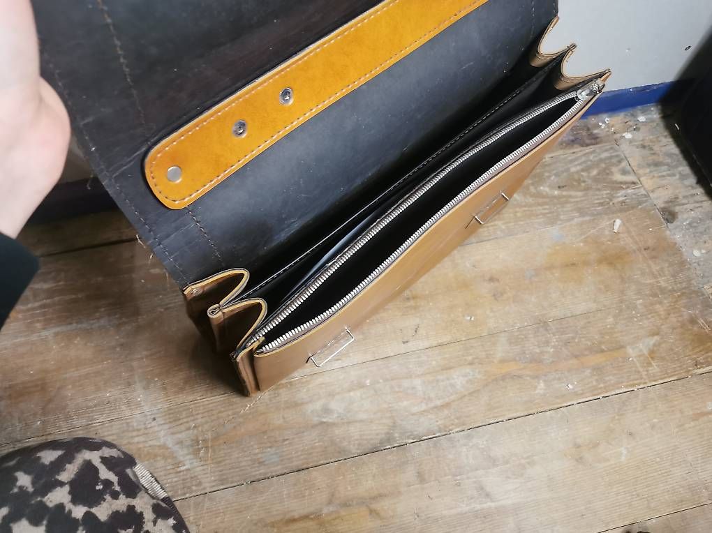 Valigie & Borse: Antike Ledertasche / Schultasche / Aktentasche  – Usato da Winterthur venduto da Cyi_paint 2
