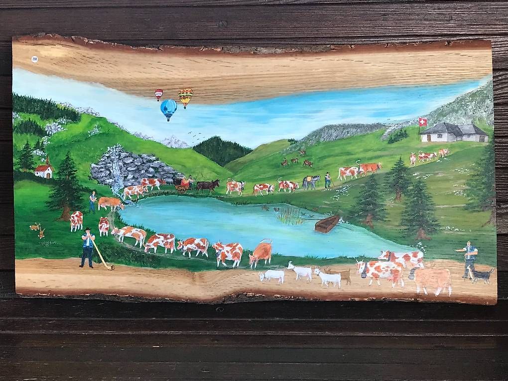 Tableaux: Poya faites maison – D'occasion à Montet (Broye) par Jackolino 2