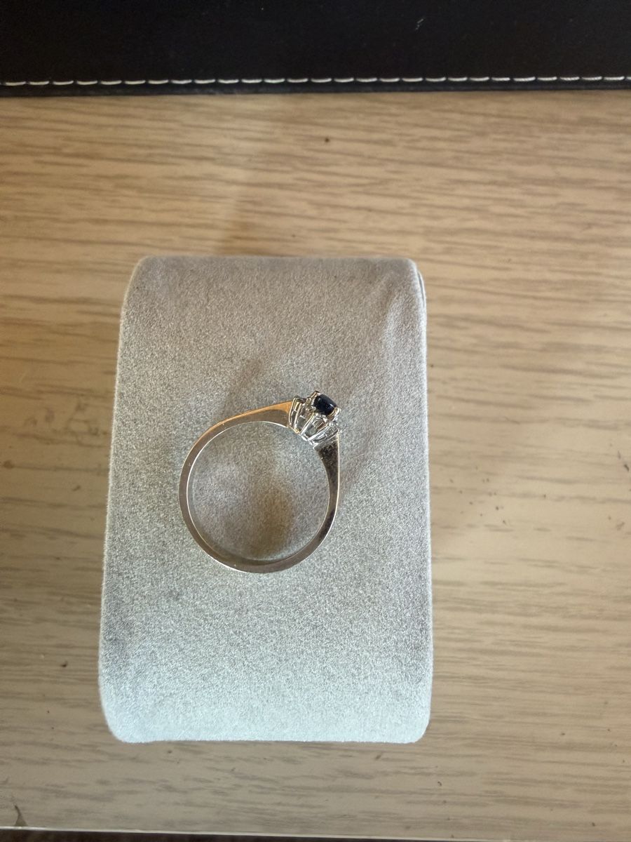 Ringe: Wunderschöner Saphir Ring mit Diamanten – Gebraucht aus Bäretswil von pat_v9b5 1
