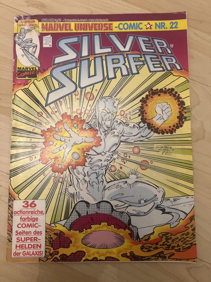 Comics: MARVEL Comic Nr. 22 - Silver Surfer - Condor Comics – Gebraucht aus Grenchen von NorHas