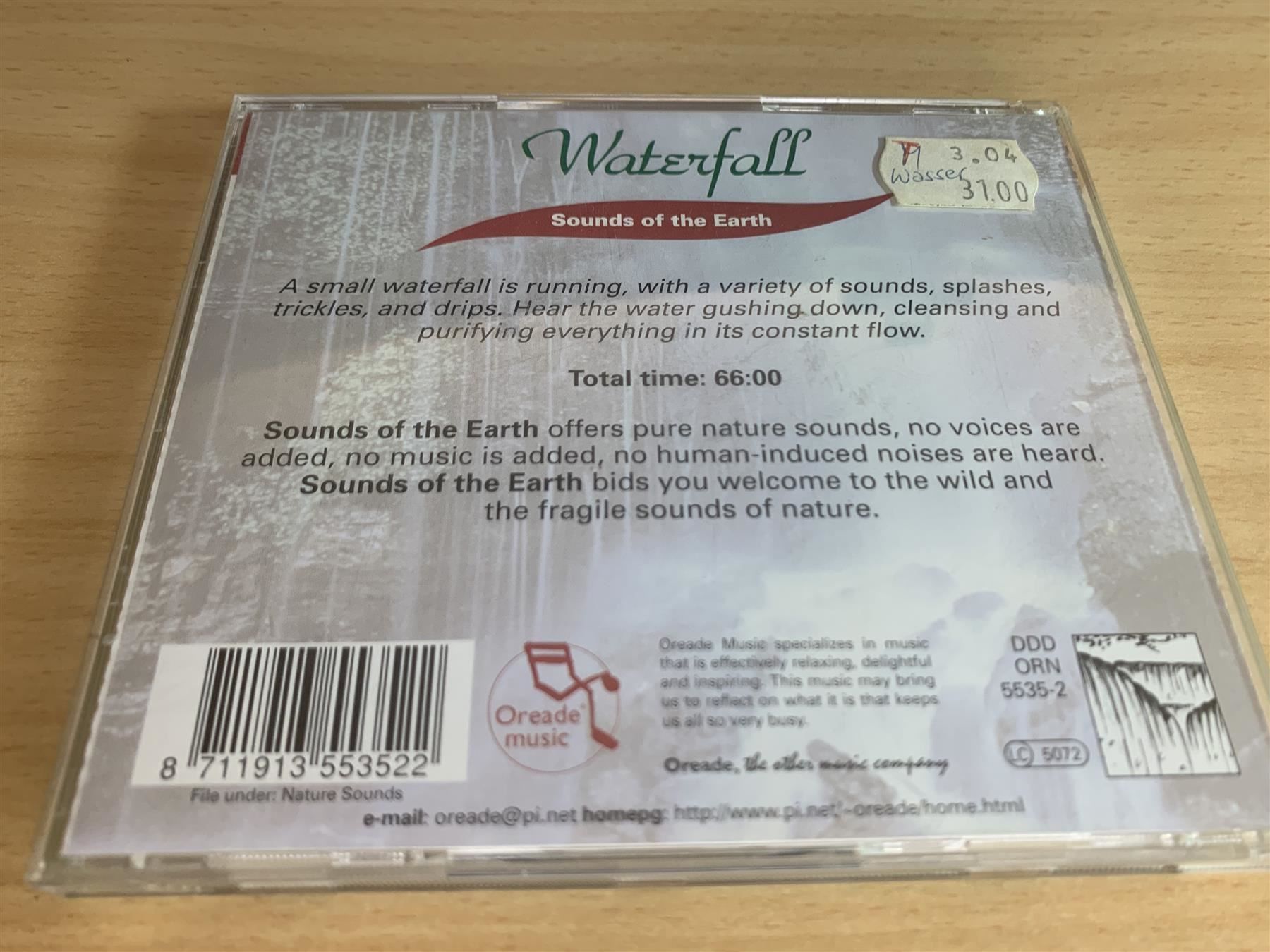 CD: David Sun – Waterfall – Usato da Rikon im Tösstal venduto da Alpenmutz 1
