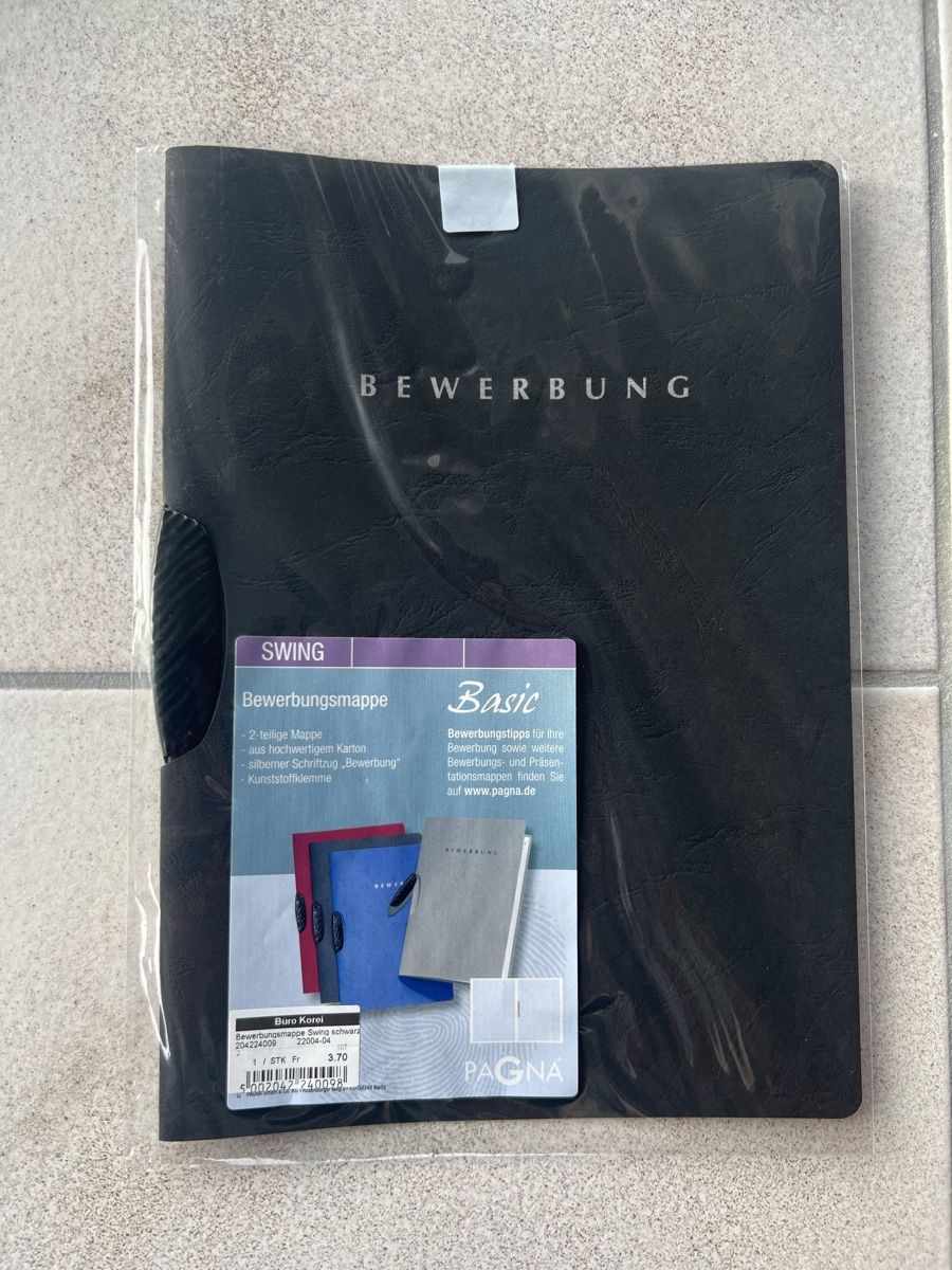 Enveloppes & pochettes d'envoi: Bewerbungsmappe Swing Basic – Neuf avec emballage d'origine à Rodersdorf par oli022