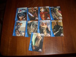Star Wars Pepsi Sammelkarten Konvolut gute Sammlung