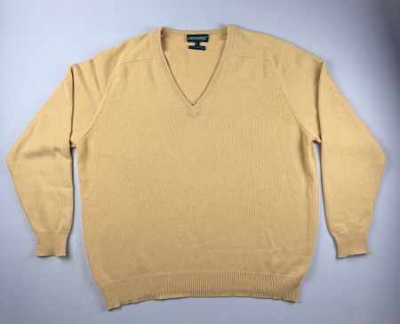 Pull cachemire Crossways, taille L.