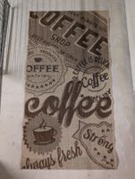 Teppich Läufer Küchenteppich coffe Deko