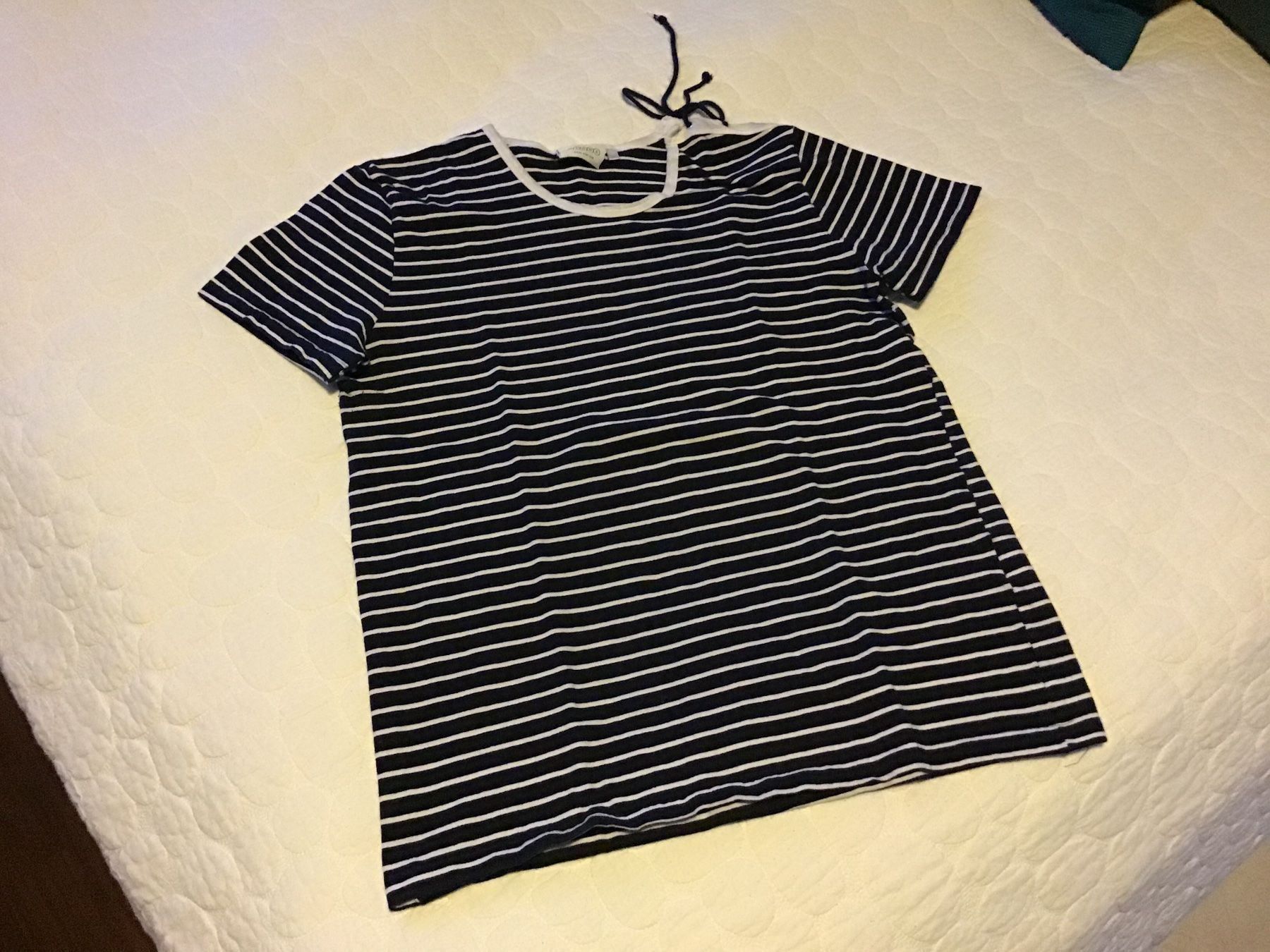 C&A T-shirt: T-Shirt in blau-weiss... – Usato da Weggis venduto da Tupferl