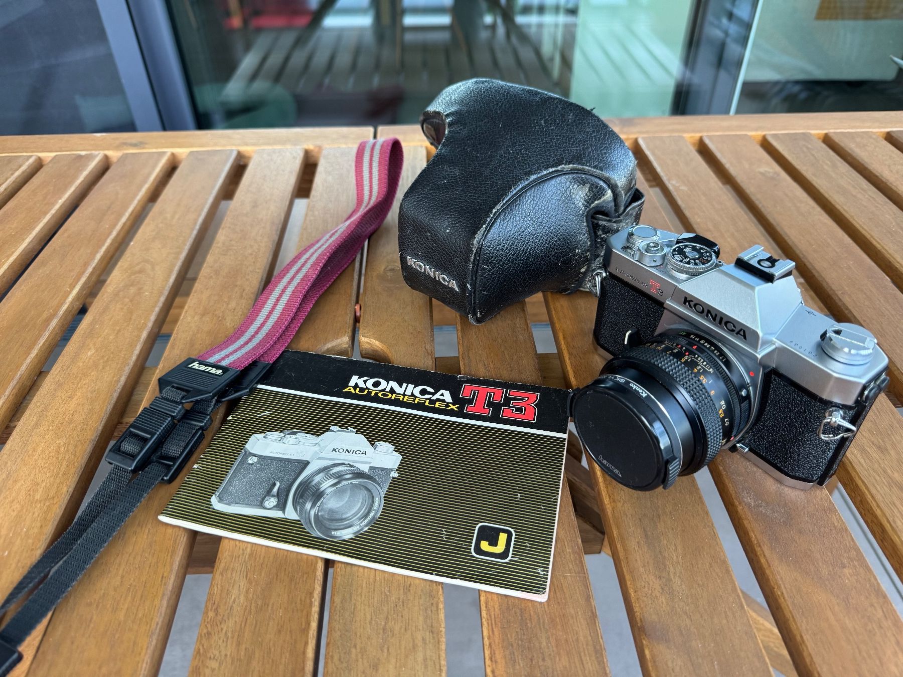 Konica Appareil photo: Konica Autoreflex T3 + Hexanon AR 50mm F1.7 – D'occasion à Hettlingen par NorausWinti 3