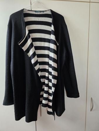 Letzte Gelegenheit / schw Strickjacke Gr. 2XL ca. Gr. 50-54
