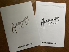 RANGE ROVER 4.6 Autobiography Limited Edition Prospekt 1997