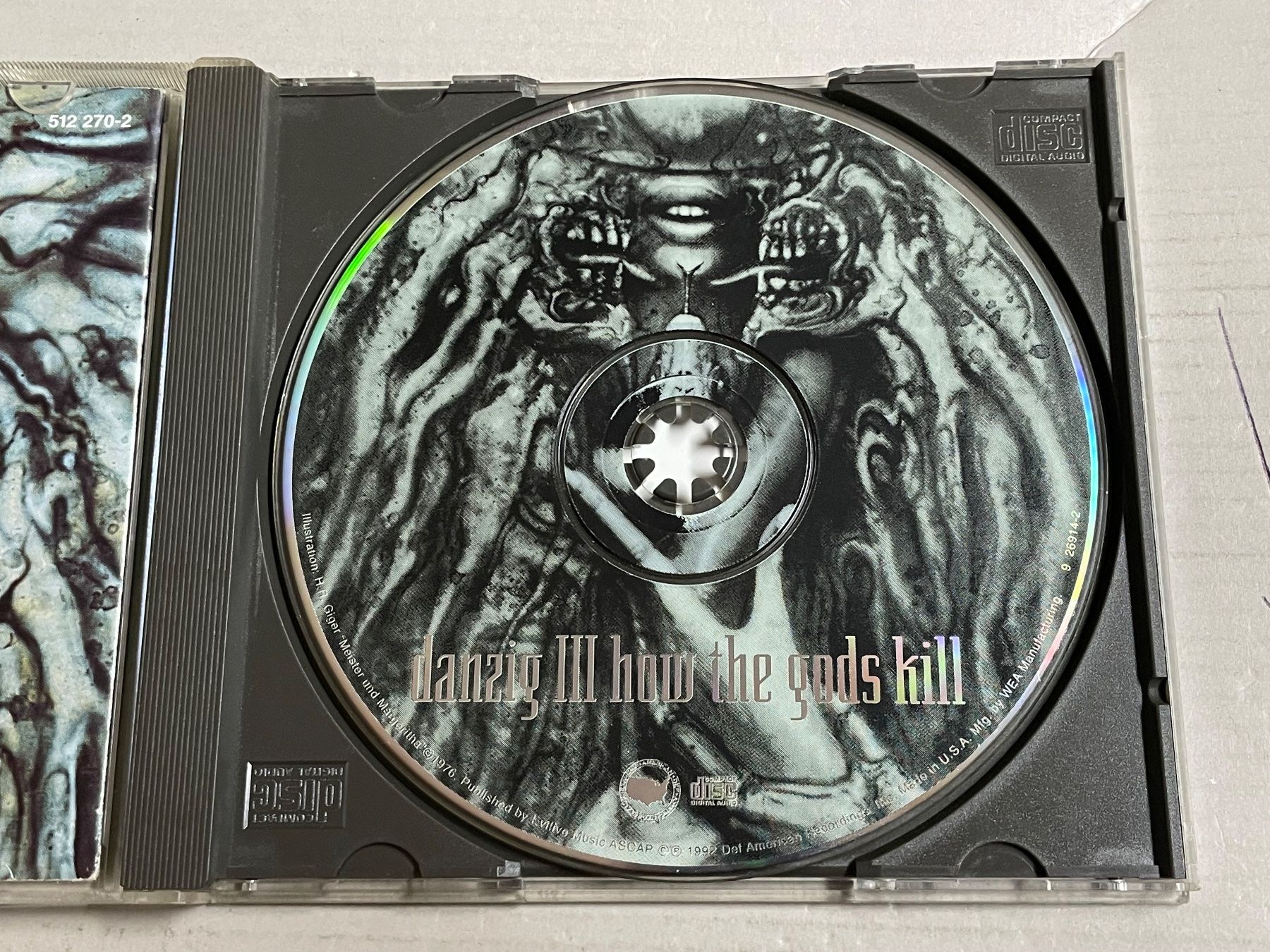 CD: Danzig - How The Gods Kill CD Heavy Metal 1992 – Usato da Muri b. Bern venduto da AdidasCollector 1