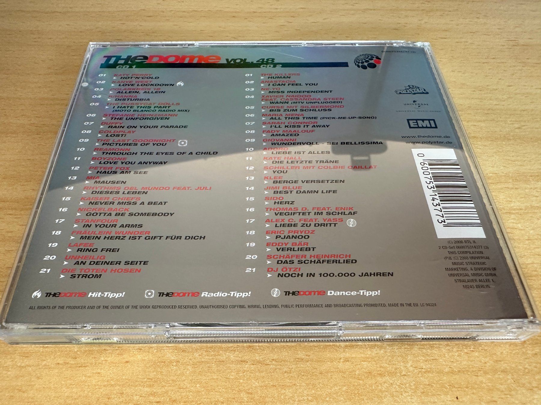 CD: Various – The Dome Vol. 48 - 2 CD – Usato da Rikon im Tösstal venduto da Alpenmutz 1