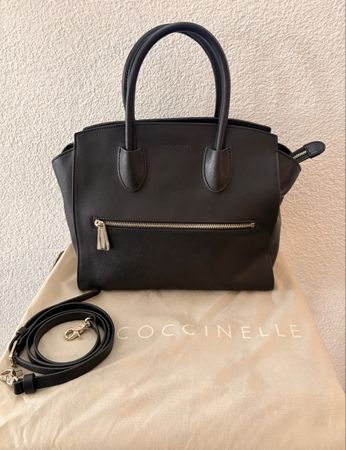 Coccinelle Tasche in Saffiano-Leder, wie neu!
