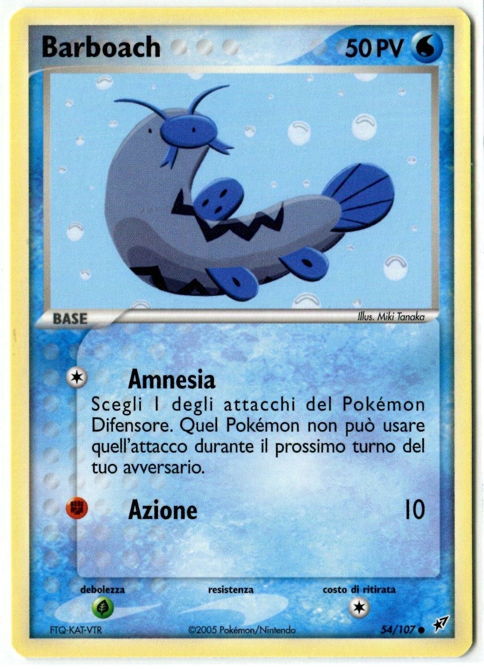 Pokémon Carte collezionabili: Barboach Ex Deoxys MINT – Nuovo (secondo la descrizione) da Dornach venduto da Deco89