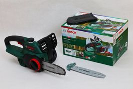 Bosch Akku-Kettensäge UniversalChain 18 Solo + 2. Schwert
