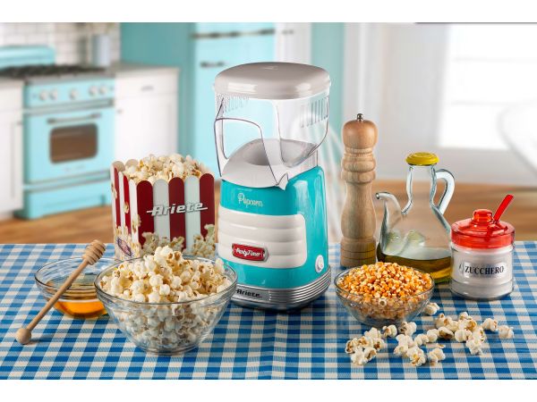 Elettrodomestici da cucina: Popcorn-Maschine - Party Time - Blau – Nuovo (secondo la descrizione) da Regensdorf venduto da DiniChance 4