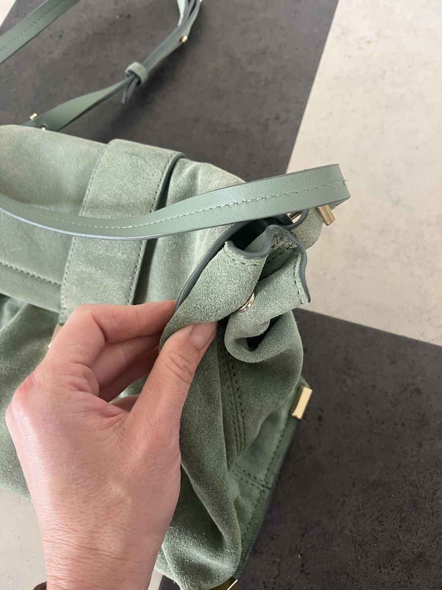 Zara Borse da donna: Zara Basic Bag - Umhängetasche in trendigem Grün! – Usato da Luzern venduto da Boudin03 2