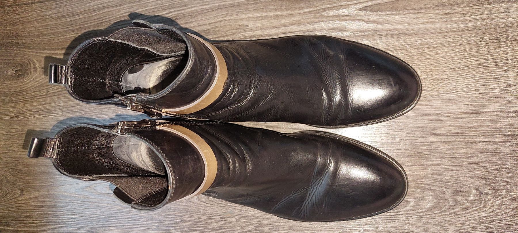 Scarpe da donna: Schwarz - Stiefel gr 38 – Usato da Gwatt (Thun) venduto da Letzte-Chance-III 2