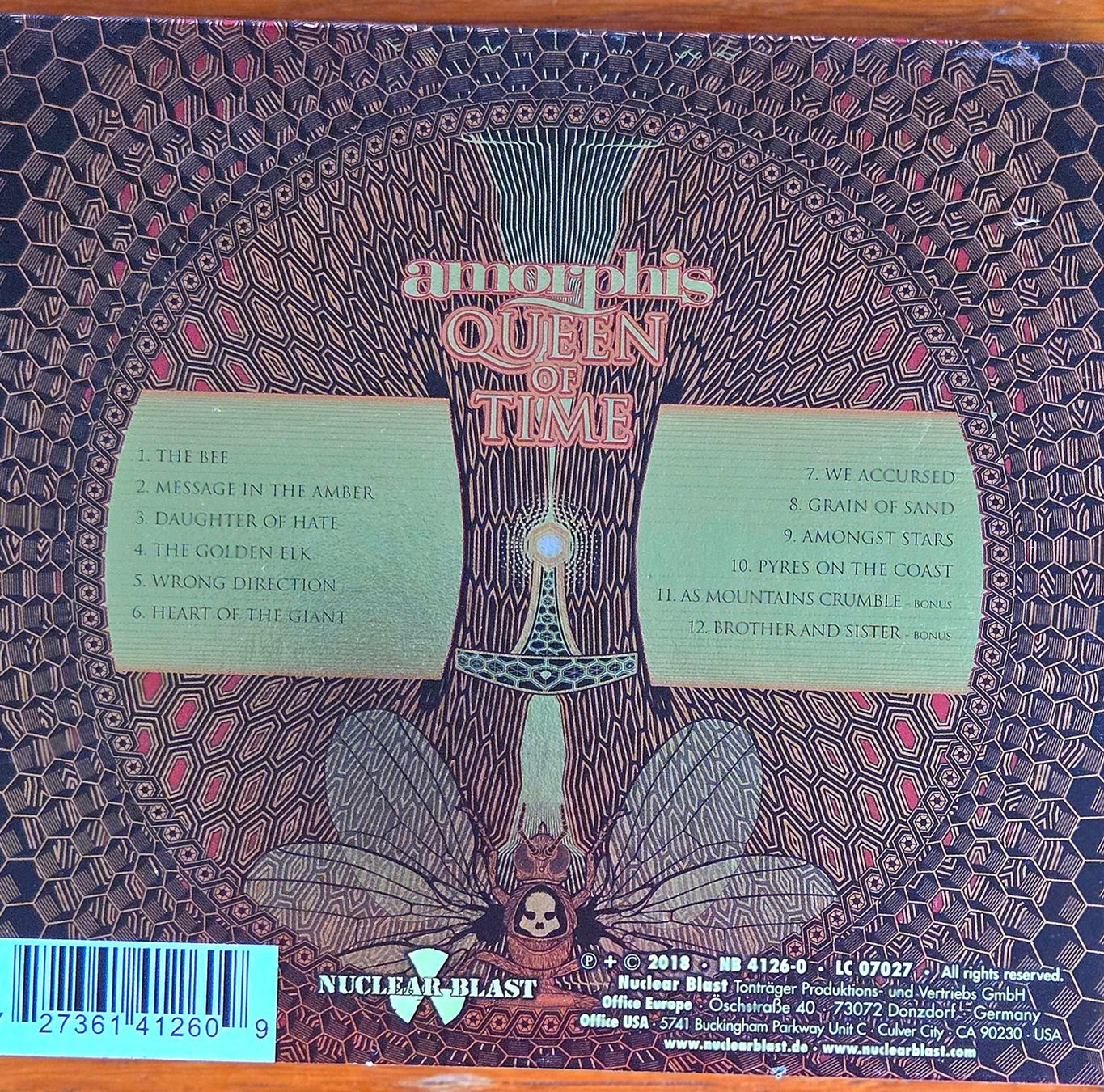 CD: Amorphis - Queen of Timw - Digipack – Nuovo (secondo la descrizione) da Biberist venduto da Beaver58 3