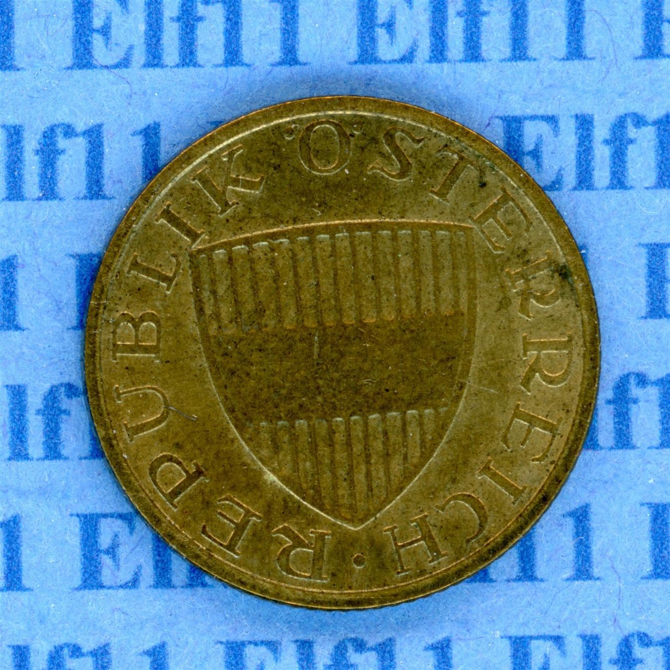 Tutti le monete: ATS___0.50 1980 vz 50 Groschen – Usato da Widnau venduto da Elf11 1