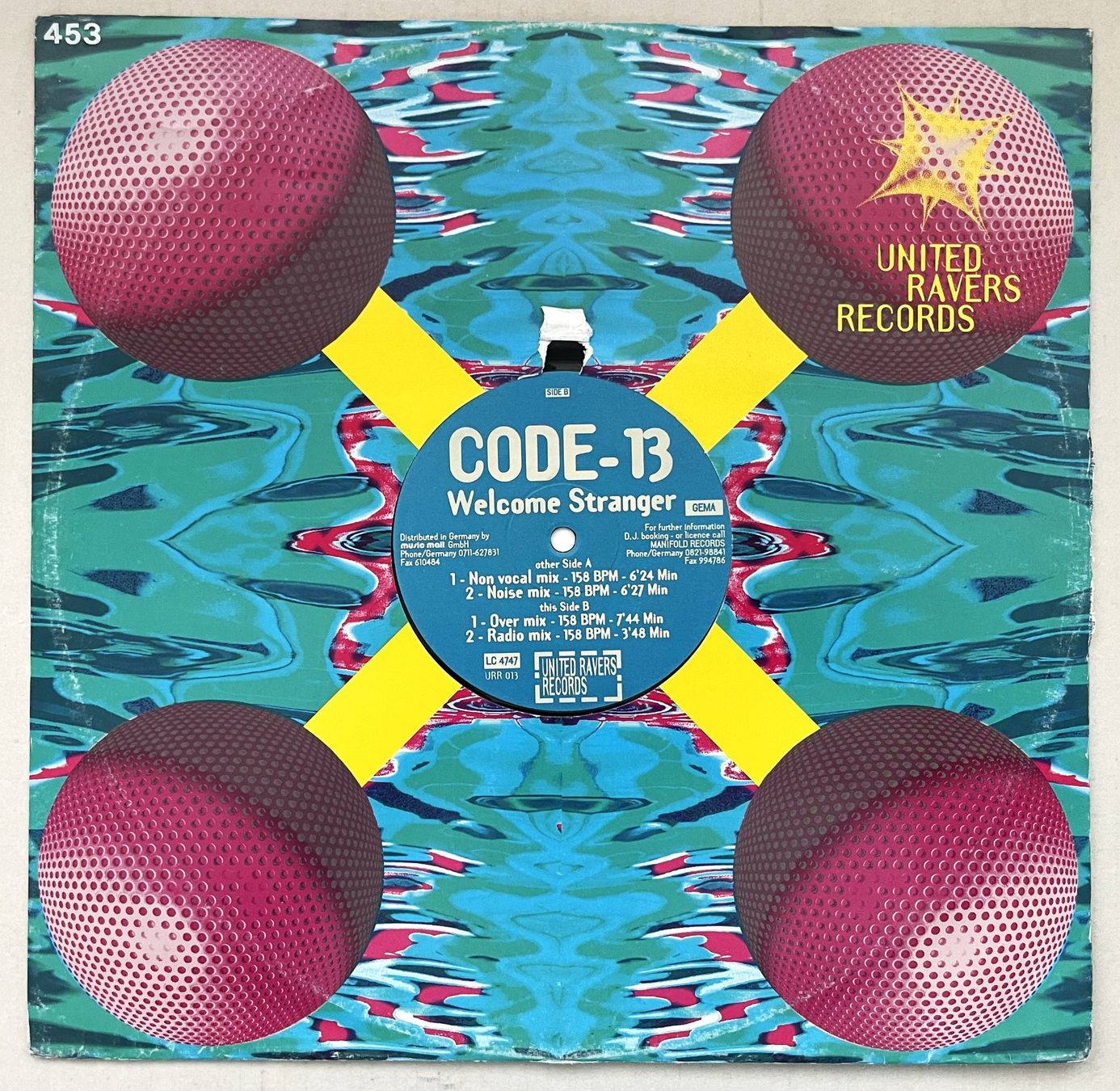 Dischi in vinile: Code-13 – Welcome Stranger – Vinyl – Usato da Oftringen venduto da Vucki