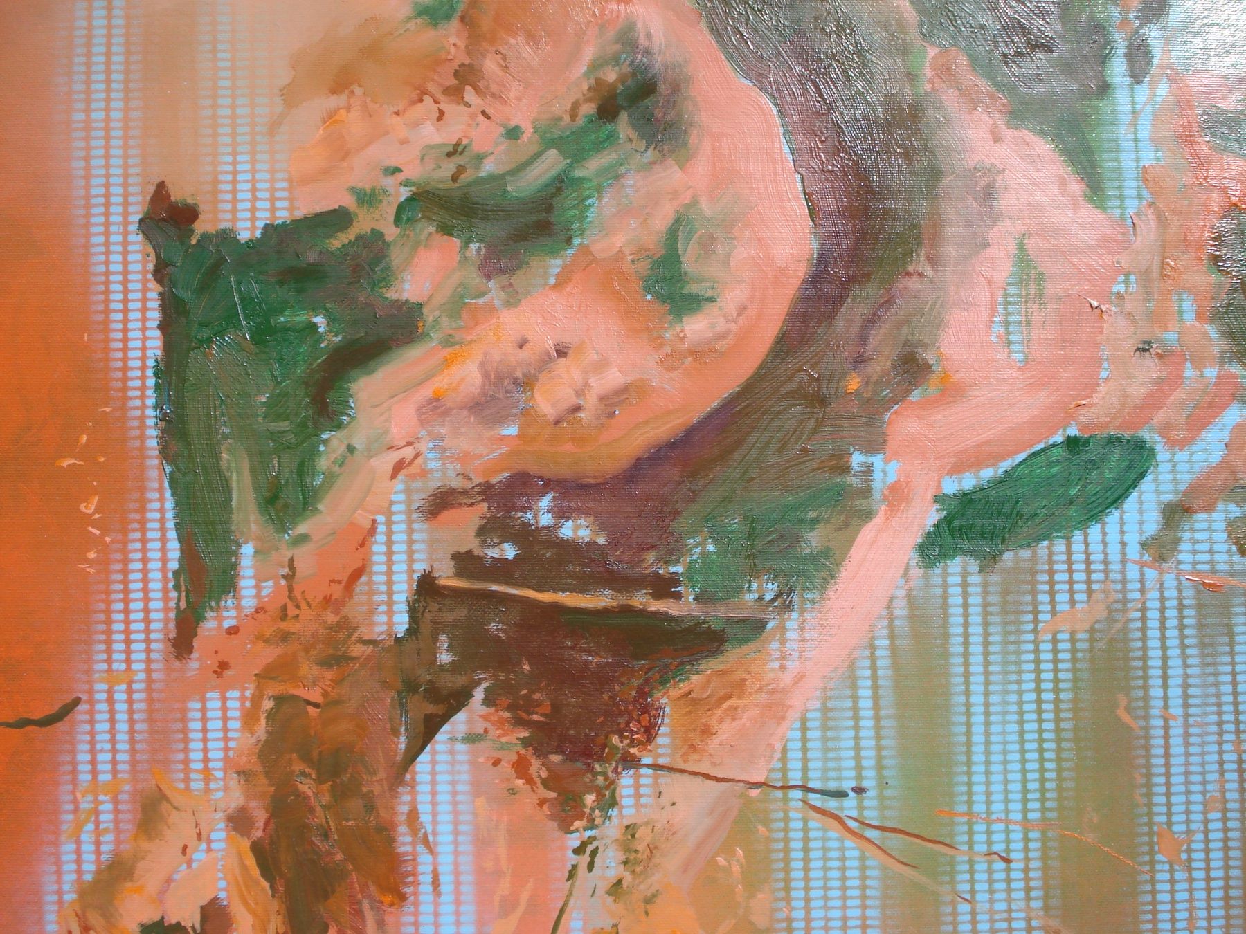 Gemälde: Tarek Abu Hageb geb. 1972 – Gebraucht aus Basel von art.basel 1