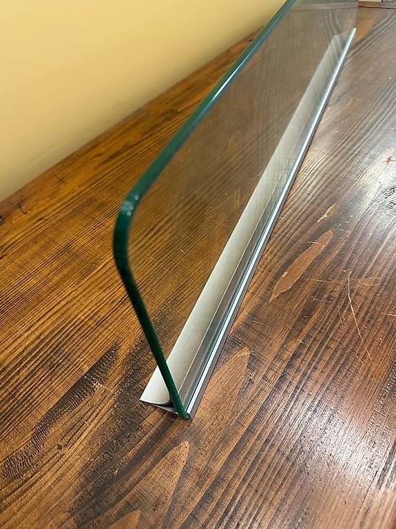 Scaffali: 2 Glastablare 80x20 cm mit Aufhängevorrichtung – Usato da Aarau venduto da vio_lrn7 2
