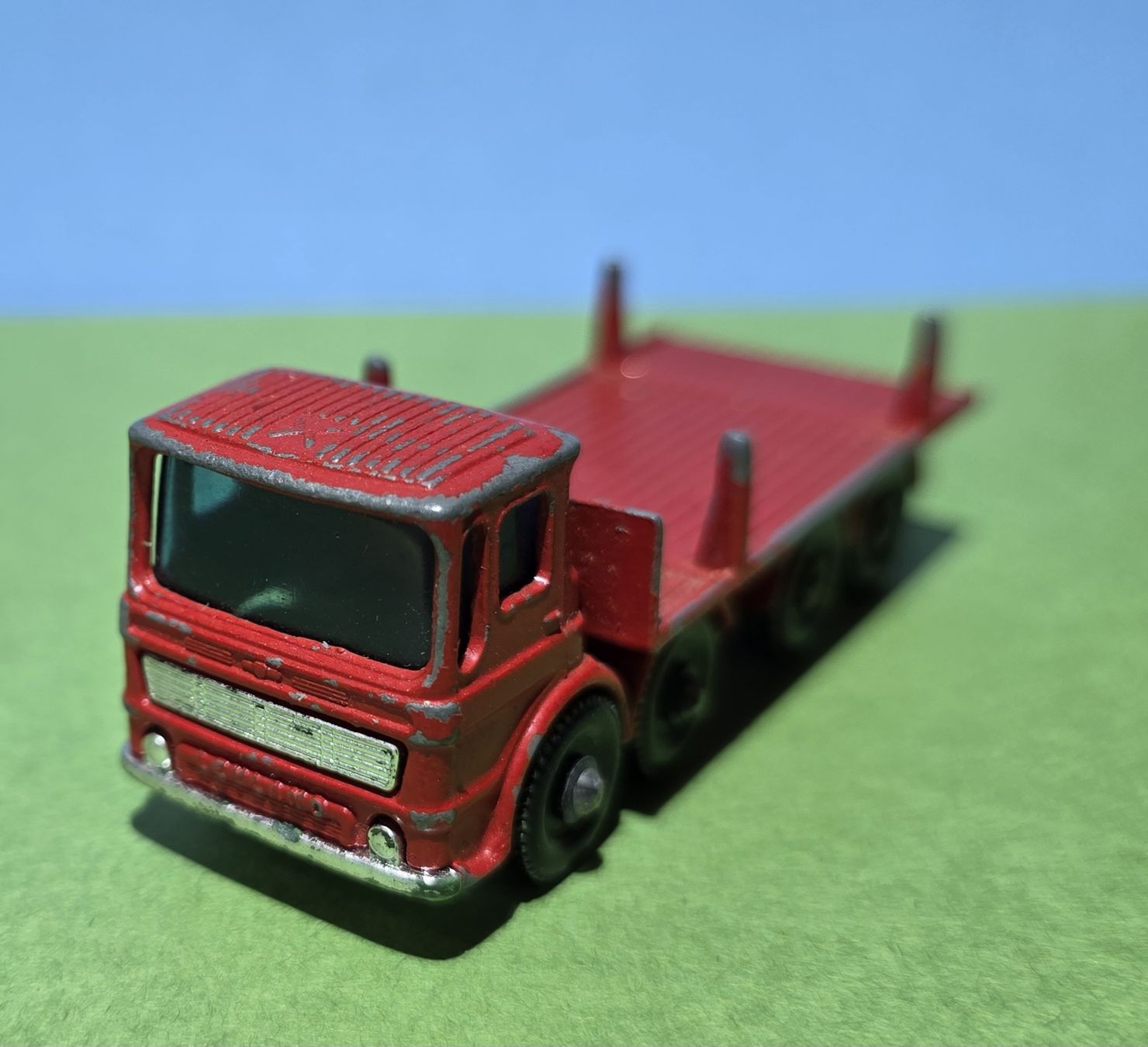 Matchbox Modellini d'auto: Matchbox Lesney Pipe truck #10 red – Usato da Burgdorf venduto da MIDICLORIAN