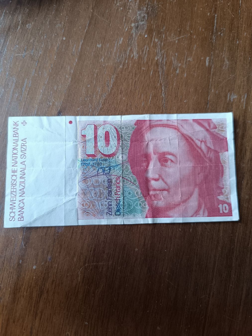 Banconote: 10 Franken banknote – Usato da Basel venduto da Lebschig