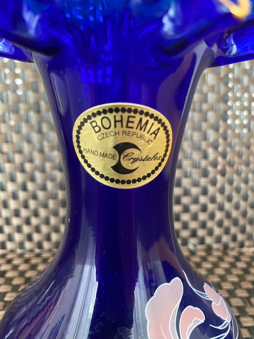 Vasi & Recipienti: Schöne Vase von Bohemia – Usato da Diessenhofen venduto da Bunterm 1