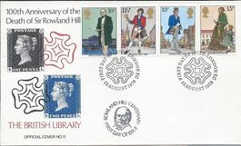 GRANDE-BRETAGNE 1979 FDC British Library