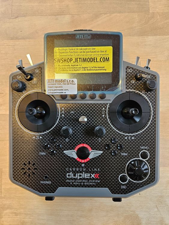 JETI DS-12 Carbon Grey Special Edition Multimode mit R5L 2.4 (Neu und ...
